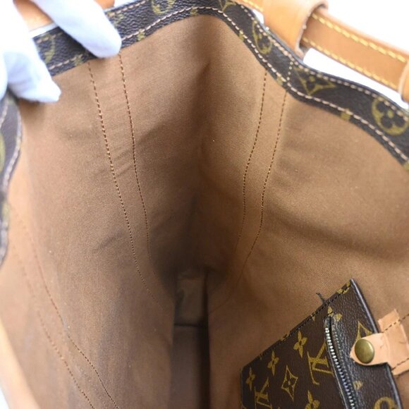 LOUIS VUITTON LV Randonnee GM Shoulder Bag Monogram Leather Brown M42244 - Picture 6 of 16